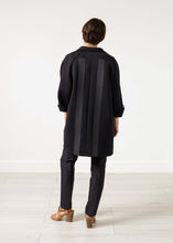 Load image into Gallery viewer, Neoprene Flower Coat in Black