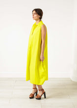 Load image into Gallery viewer, Balloon Cotton Dress in Yellow
