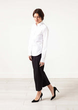 Load image into Gallery viewer, Wide Cropped Trouser in Black