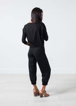 Load image into Gallery viewer, Boat Neck Top in Black