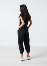 Load image into Gallery viewer, Fancy Wool Pant in Black