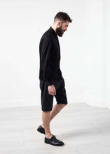 Load image into Gallery viewer, Scotland Button-Up in Black