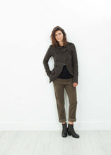 Load image into Gallery viewer, Sueded Cotton Pant in Khaki