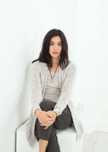 Load image into Gallery viewer, Bulk Stitch Cardigan in Cloud