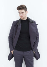 Load image into Gallery viewer, Merino Knit Turtleneck in Black
