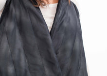 Load image into Gallery viewer, Quilted Mesh Waistcoat in Black/White