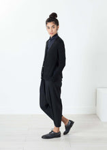 Load image into Gallery viewer, Square Cardigan in Black