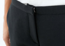 Load image into Gallery viewer, Side Zip Slim Pant in Black