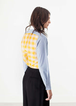 Load image into Gallery viewer, Longsleeve Blouse in Blue Stripe