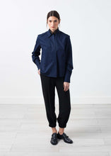Load image into Gallery viewer, Sheer Silk Collar Button Up