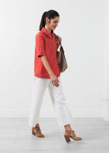 Load image into Gallery viewer, Short Sleeve Button Up