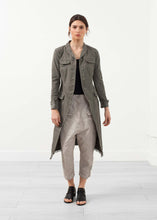 Load image into Gallery viewer, Long Military Jacket