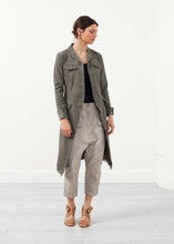 Load image into Gallery viewer, Long Military Jacket