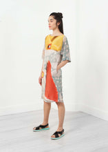 Load image into Gallery viewer, 3/4 Sleeve Kimono Dress