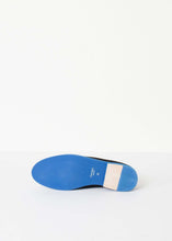 Load image into Gallery viewer, Suede Loafers - Black/Blue