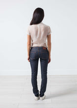 Load image into Gallery viewer, Sheer Button-Up Blouse in Ivory
