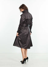 Load image into Gallery viewer, Trench Coat in Black
