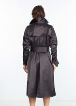 Load image into Gallery viewer, Trench Coat in Black
