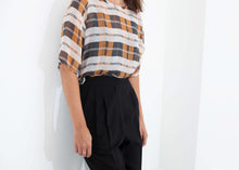 Load image into Gallery viewer, Contrast Cuff Pant in Black
