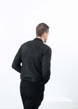 Load image into Gallery viewer, Broken Leather Bomber in Black
