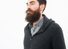 Load image into Gallery viewer, Pill Zip Sweater in Anthracite
