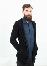 Load image into Gallery viewer, Pill Zip Sweater in Black
