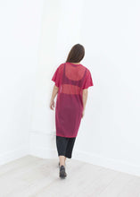 Load image into Gallery viewer, Mesh Over Dress in Pink

