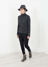 Load image into Gallery viewer, Cotton Long Tee in Ink
