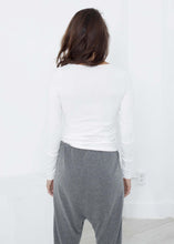 Load image into Gallery viewer, Stretch Tee in Milk
