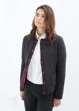 Load image into Gallery viewer, Camelia Reversible Jacket in Black/Red
