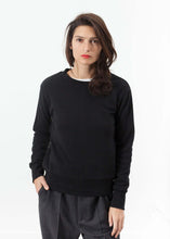 Load image into Gallery viewer, Loopwheeler Sweatshirt in Black
