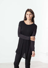 Load image into Gallery viewer, Laurier Tee in Black/Navy
