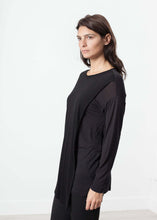 Load image into Gallery viewer, Laurier Tee in Black/Navy
