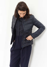 Load image into Gallery viewer, Camelia Reversible Jacket in Navy/Blue
