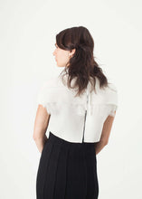Load image into Gallery viewer, Layered Contrast Dress in Cream/Black
