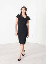 Load image into Gallery viewer, Asymmetric Dress in Black
