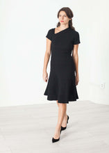 Load image into Gallery viewer, Lined Silhouette Dress in Black
