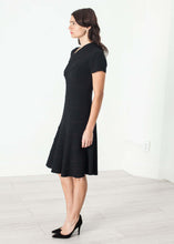 Load image into Gallery viewer, Lined Silhouette Dress in Black
