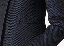Load image into Gallery viewer, Weave Jacket in Black/Blue
