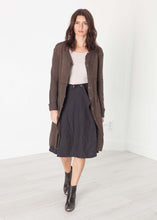 Load image into Gallery viewer, Wrap Snap Skirt in Black
