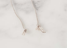 Load image into Gallery viewer, Bracelet 85 in Grey Silk/Silver
