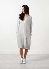 Load image into Gallery viewer, Long Sleeve Silk Dress
