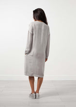 Load image into Gallery viewer, Long Sleeve Silk Dress
