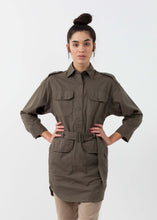 Load image into Gallery viewer, Belted Surplus Dress
