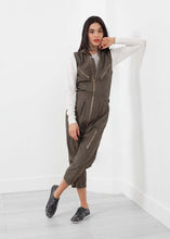 Load image into Gallery viewer, Sleeveless Harem Flightsuit
