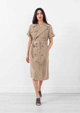 Load image into Gallery viewer, Rolled Sleeve Trenchcoat
