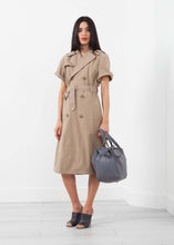 Load image into Gallery viewer, Rolled Sleeve Trenchcoat
