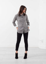 Load image into Gallery viewer, Striped Tuxedo Shirt
