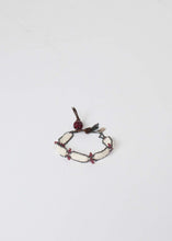 Load image into Gallery viewer, Garnet Bracelet in Frothy Pearl
