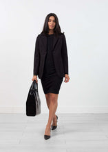 Load image into Gallery viewer, Double Pocket Blazer in Black
